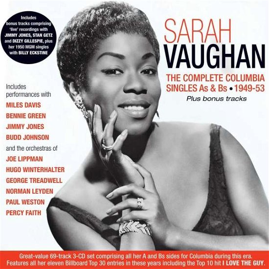Cover for Sarah Vaughan · Complete Columbia Singles As &amp; Bs 1949-53 (CD) (2019)
