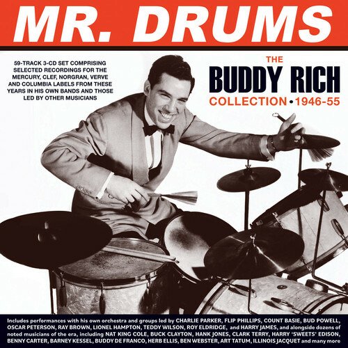 Mr. Drums: The Buddy Rich Collection 1946-55 - Buddy Rich - Musiikki - ACROBAT - 0824046912024 - perjantai 6. toukokuuta 2022