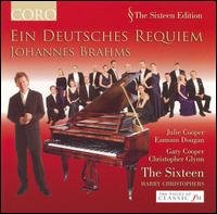 Cover for Brahms / Cooper / Dougan / Sixteen / Christophers · Ein Deutsches Requiem (CD) [Londoner edition] (2007)