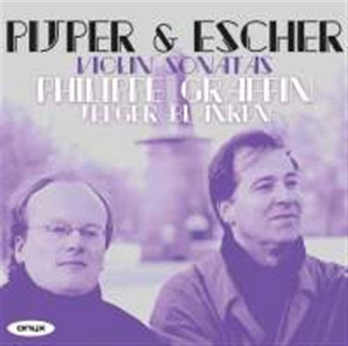 Cover for Pijper / Escher · Violin Sonatas (CD) (2011)