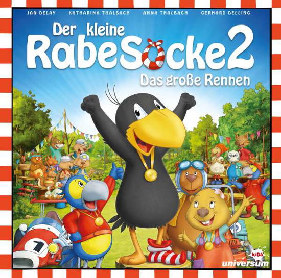 DER KLEINE RABE SOCKE 2-DAS GROßE RENNEN (HÖRSPI - Der Kleine Rabe Socke - Musikk -  - 0888750653024 - 14. august 2015