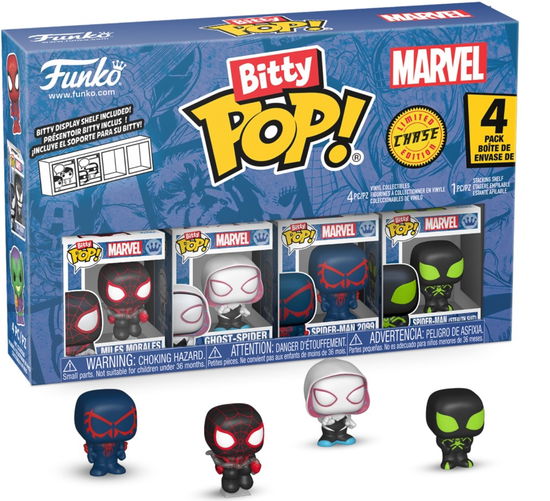 Cover for Bitty Pop Spiderman · Bitty Pop Spiderman Miles Morales 4 Pack (Funko POP!) (2025)