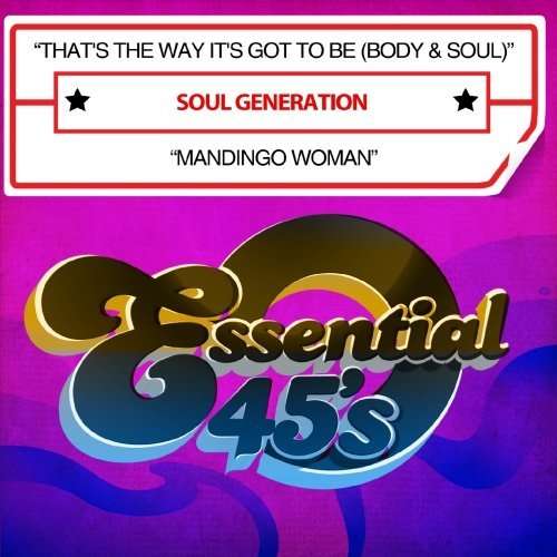 Cover for Soul Generation · That'S Way It'S Got To Be (CD) (2013)