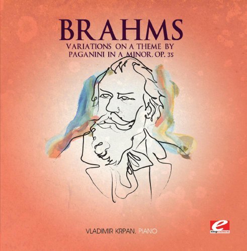 Cover for Brahms · Variations On A Theme By Paganini (CD) [EP edition] (2013)