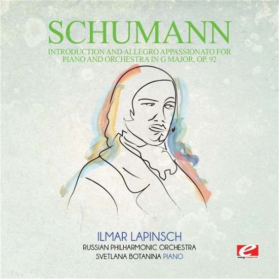 Cover for Schumann · Introduction And Allegro Appassionato For Piano-Sc (CD) (2015)