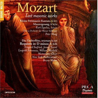 Cover for Nypo  Walter · Mozart  Last Masonic Works Requiem (CD) (2017)