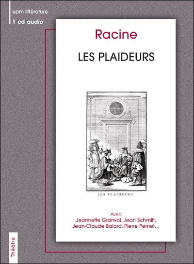 Cover for Racine · Les Plaideurs (CD) (2008)