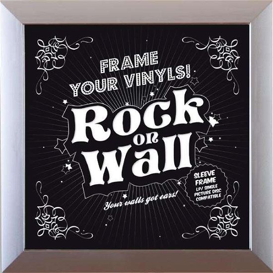 Cover for Rock On Wall · Rock On Wall: 12 Inch Album Cover Frame Plastic - Silver (MERCH)