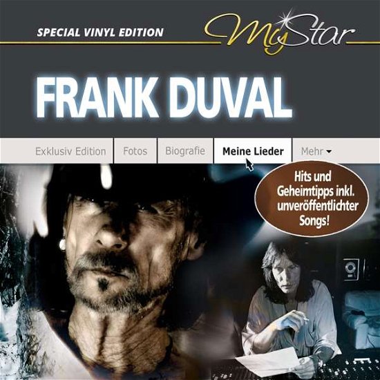 Cover for Frank Duval · My Star (Special-Vinyl-Edition) (LP) (2017)