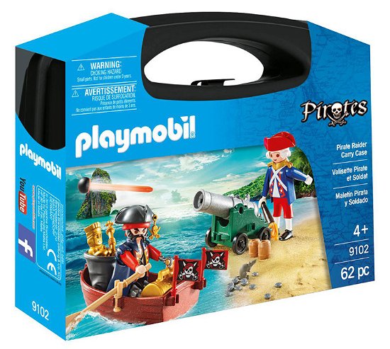 Playmobil Pirate Raider Carry Case - Playmobil Pirate Raider Carry Case - Produtos - Playmobil - 4008789091024 - 