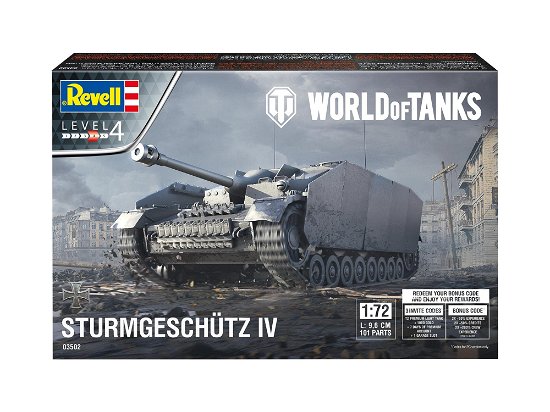 World of Tanks Modellbausatz 1/72 Sturmgeschütz IV - Revell - Merchandise - Revell - 4009803035024 - January 25, 2024