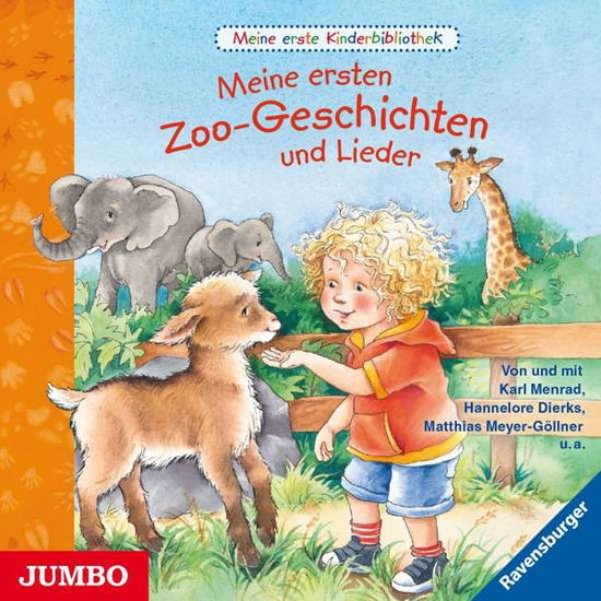 Cover for Menrad,Karl / Various · Dierks-Erste Kinderbibliothek-Zoo-Gesch. (CD) (2017)