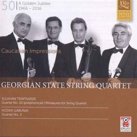Cover for Tsintsadze / Georgian State String Quartet · Tsintsadze: Caucasian Impressions (CD) (2016)