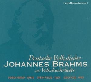Cover for Johannes Brahms · Deutsche Volkslieder Nr.1-42 (CD) (2013)