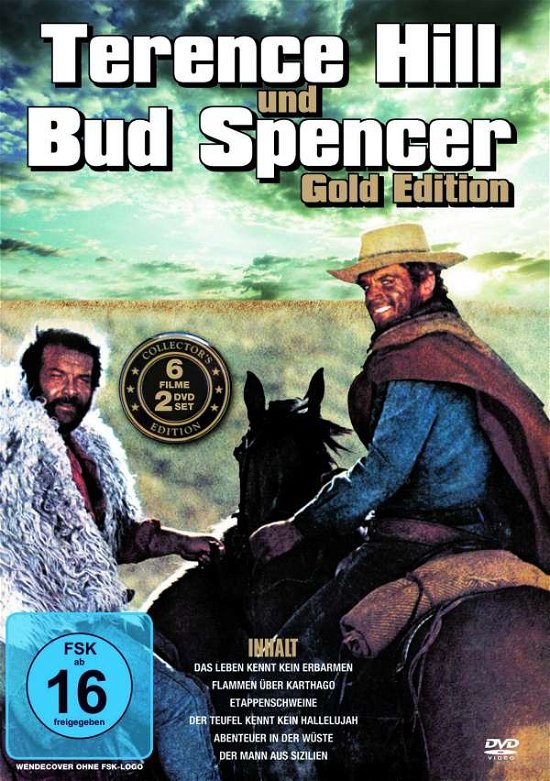 Cover for Terence Hill &amp; Bud Spencer · Terence Hill &amp; Bud Spencer-gold E (DVD) (2013)