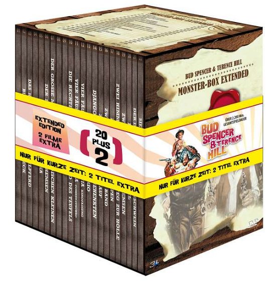 Bud & Terence Monsterbox Extended - Spencer, Bud & Hill, Terence - Movies - 3L - 4049834008024 - October 1, 2018
