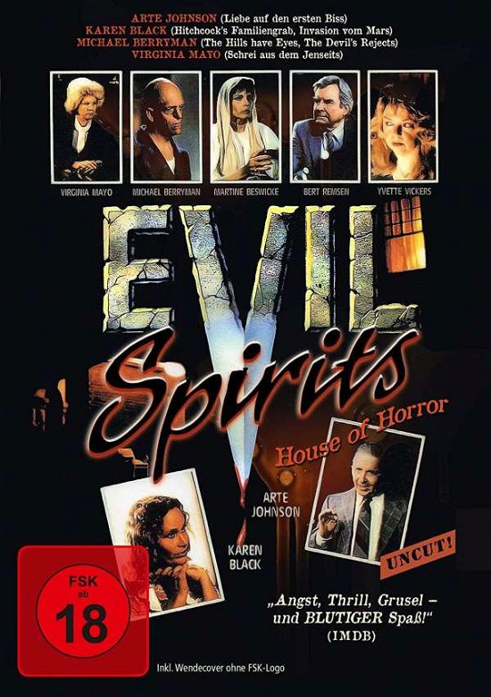 Evil Spirits - House of Horror - Karen Black - Elokuva - MARITIM PICTURES - 4059251370024 - 