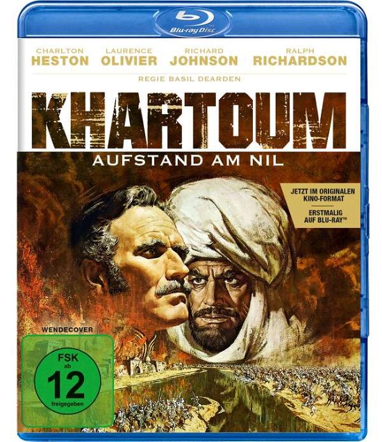 Cover for Heston,charlton / Olivier,sir Laurence / Johnson,r./+ · Khartoum-aufstand Am Nil (Blu-ray) (2017)