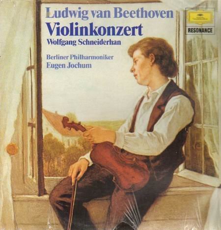 Cover for Beethoven · Concerto For Violin And Orchestra (LP) (1998)