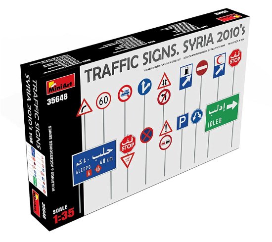 MiniArt - 1/35 Traffic Signs Syria 2010 (6/21) * - MiniArt - Merchandise - Miniarts - 4820183314024 - 