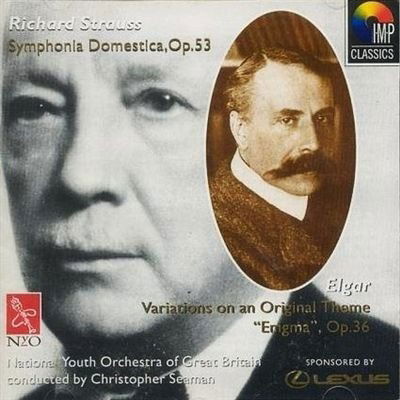 Sinfonia Domestica Op 53 (1902 03) - Richard Strauss  - Musikk -  - 5010946108024 - 