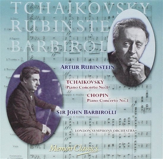 Cover for Artur Rubinstein · Rubinstein &amp; Barbirolli - Tchaikovsky &amp; Chopin (CD) (2023)