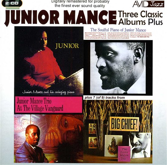 Cover for Junior Mance · Junior Mance - Three Classic Albums Plus (CD) (2013)