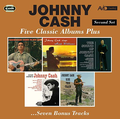 Five Classic Albums Plus - Johnny Cash - Música - AVID - 5022810341024 - 6 de maio de 2022