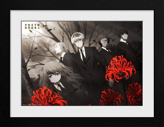 TOKYO GHOUL : RE - Red Flowers - Collector Print - P.Derive - Merchandise - Gb Eye - 5028486485024 - 2020