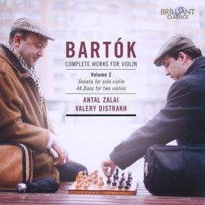 Complete Works for Violin 2 - Bartok / Zalai / Oistrakh - Musik - Brilliant Classics - 5029365927024 - 31 juli 2012
