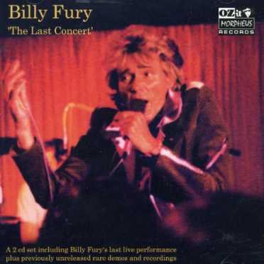 Cover for Billy Fury · Last Concert &amp; Rarities (CD) (2004)