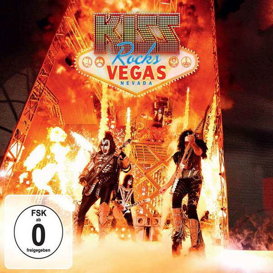 Cover for Kiss · Rocks Vegas - Live At The Hard Rock Hotel (DVD) [Limited edition] (2016)