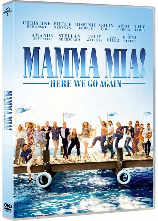 Cover for Mamma Mia! Here We Go Again (DVD) (2018)