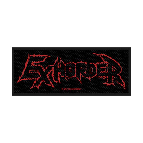 Cover for Exhorder · Logo (Patch) (Patch) [Black edition] (2019)
