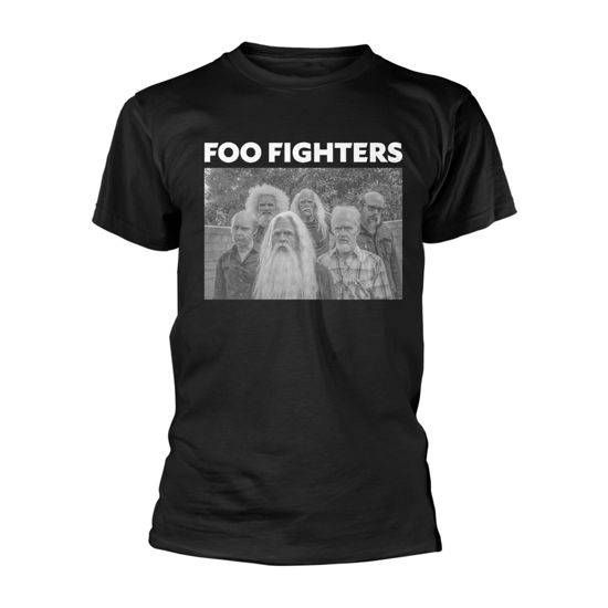 Foo Fighters · Foo Fighters Unisex T-Shirt: Old Band Photo (T-shirt) [size XXL] [Black - Unisex edition] (2017)