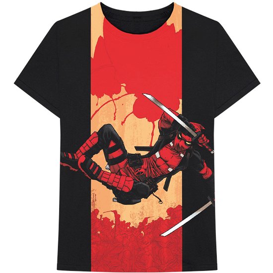 Marvel Comics Unisex T-Shirt: Deadpool Samurai - Marvel Comics - Koopwaar -  - 5056170675024 - 