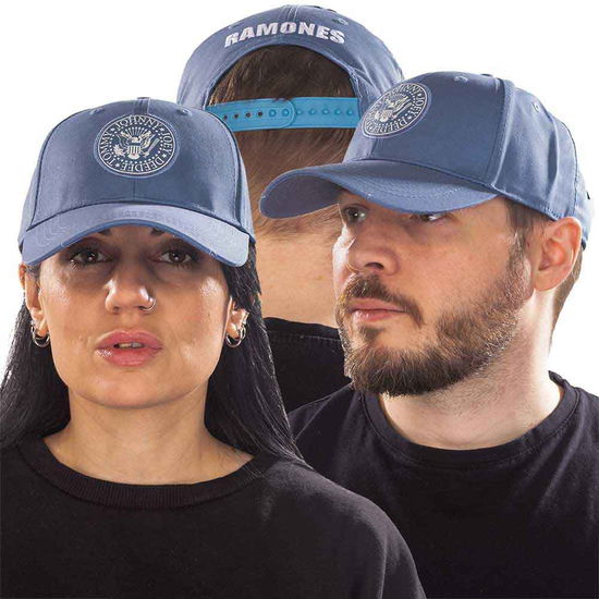 Cover for Ramones · Ramones Unisex Baseball Cap: Presidential Seal (TØJ) [Blue - Unisex edition]