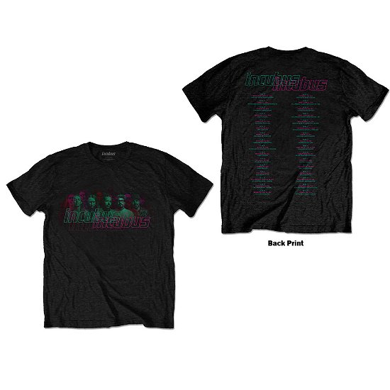 Incubus Unisex T-Shirt: 17 Tour (Back Print) - Incubus - Merchandise -  - 5056368621024 - 