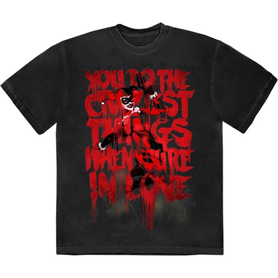 DC Comics Unisex T-Shirt: Harley Craziest Things - DC Comics - Merchandise -  - 5056737230024 - 