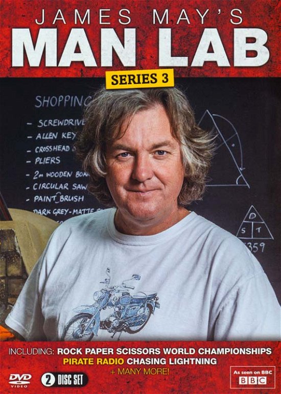 Cover for James Mays Man Lab  Series 3 · James May - Man Lab Series 3 (DVD) (2013)