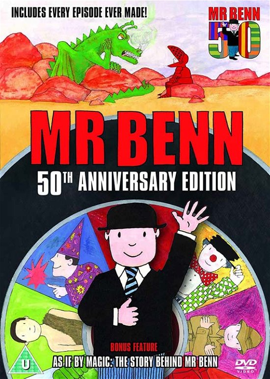 Cover for Mr Benn Complete Series: 50th Anniversary Edition (DVD) [Mr. Benn: 50th Anniversary edition] (2021)