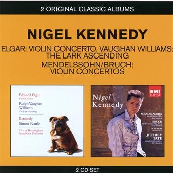 Cover for Nigel Kennedy · Elgar: Violin Concerto. Vaughan Williams: The LarkAscending / Bruch / Mendelssohn: Violin Concertos (CD) (2018)