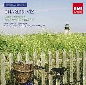Cover for Charles Ives · Songs, Piano Trio, Violins Sonatas Nos.2 &amp; 4 (CD) (2008)
