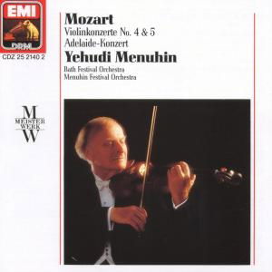 Cover for Menuhin Yehudi · Violinkonzert N. 4 &amp; N. 5 (CD) (2004)