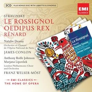 Cover for Stravinsky · Le Rossignol Oedipus Rex (CD) (2017)