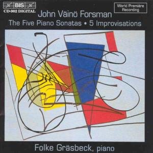 Five Piano Sonatas - Forsman / Grasbeck - Muziek - Bis - 7318590009024 - 7 augustus 2000