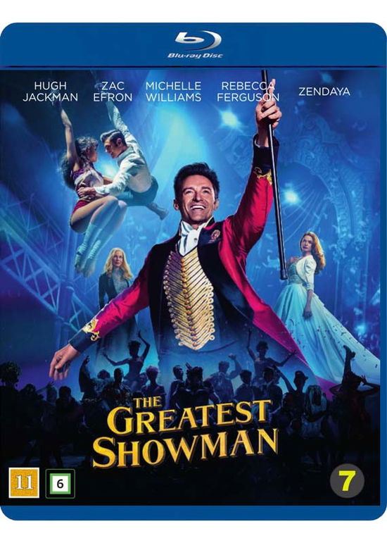 Hugh Jackman / Zac Efron / Michelle Williams / Rebecca Ferguson / Zendaya · The Greatest Showman (Blu-ray) (2018)