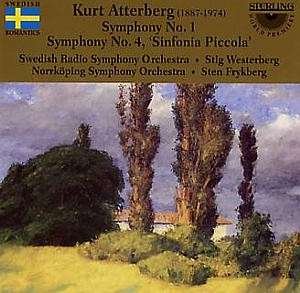 Cover for Kurt Atterberg · Symphonies 1 &amp; 4 Sinfonia Piccola (CD) (2018)