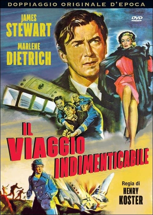 Cover for Marlene Dietrich,glynis Johns,james Stewart · Viaggio Indimenticabile (Il) (DVD) (2012)