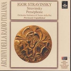 Persephone - I. Stravinsky - Musik - MASTER MUSIC - 8025726552024 - 31 augusti 2018